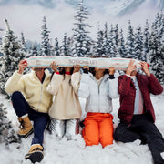 Inflatable Apres Ski Shotski includes 4 shot glasses